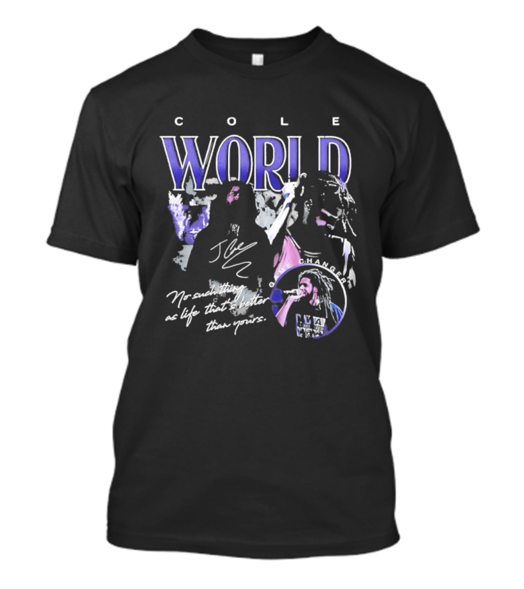 Cole World J. Cole Inspirational Music Game Changer T-Shirt