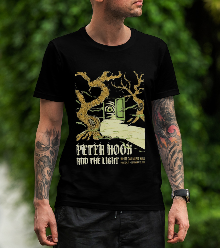 Peter Hook And The Light White Oak Music Hall Houston September 10 2026 Event T-Shirt
