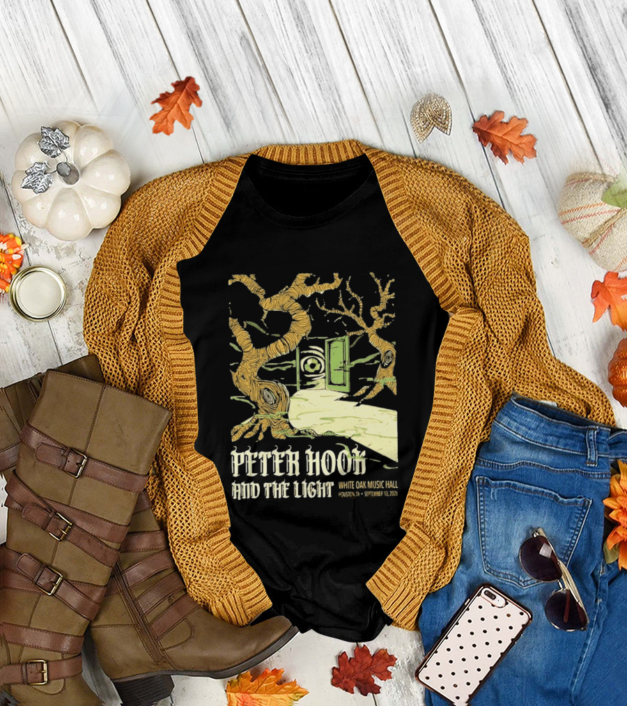 Peter Hook And The Light White Oak Music Hall Houston September 10 2026 Event T-Shirt