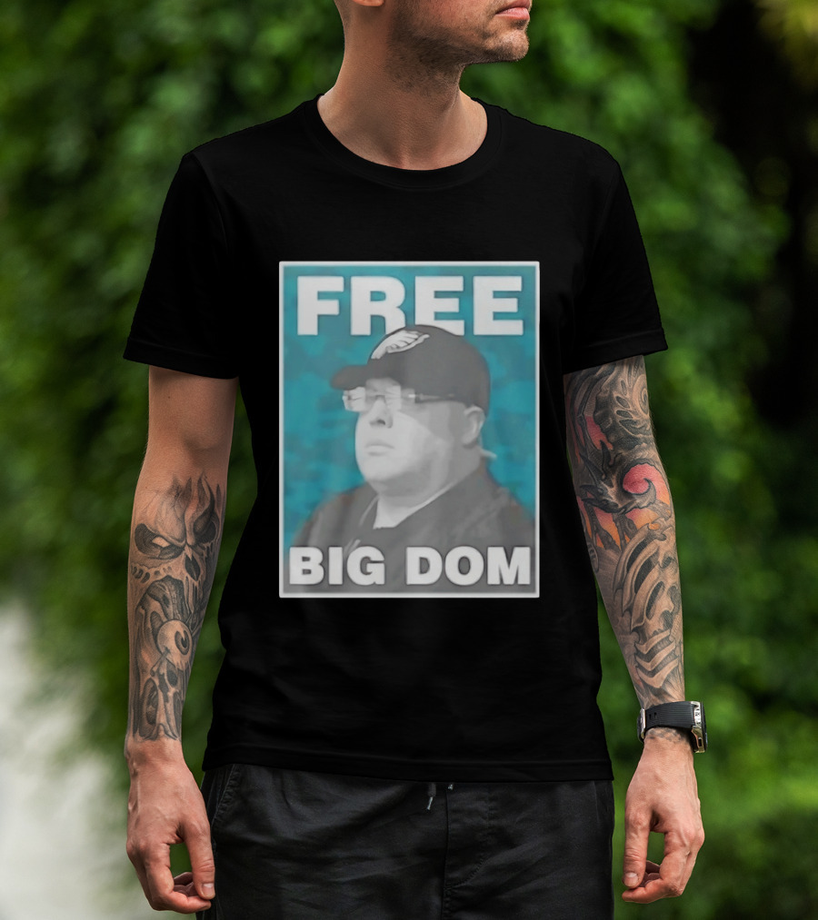 Philadelphia Eagles SEAL Team S07 Free Big Dom T-Shirt