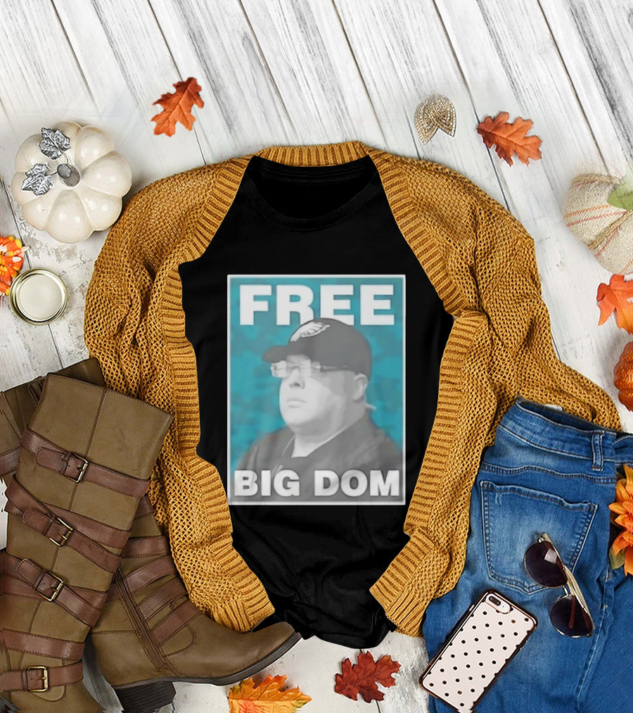 Philadelphia Eagles SEAL Team S07 Free Big Dom T-Shirt
