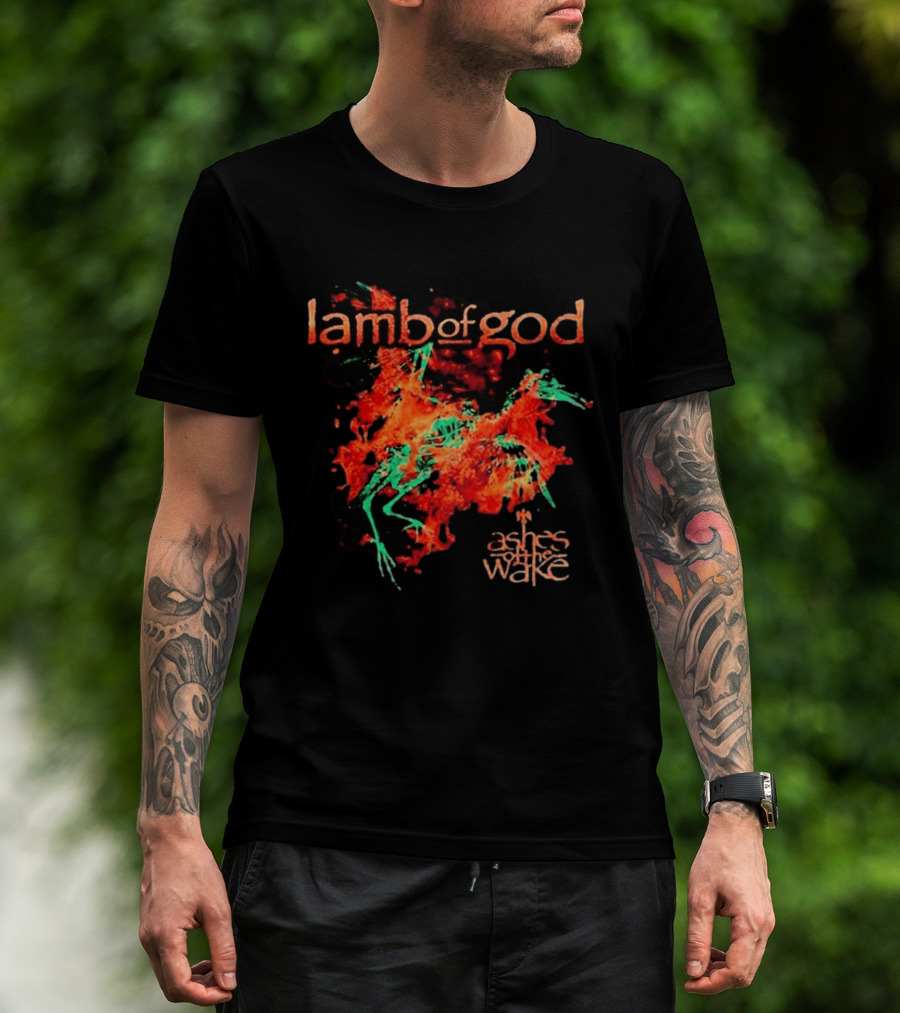 Lamb Of God Ashes Of The Wake Fire Bone And Ashes 2026 Collection T-Shirt
