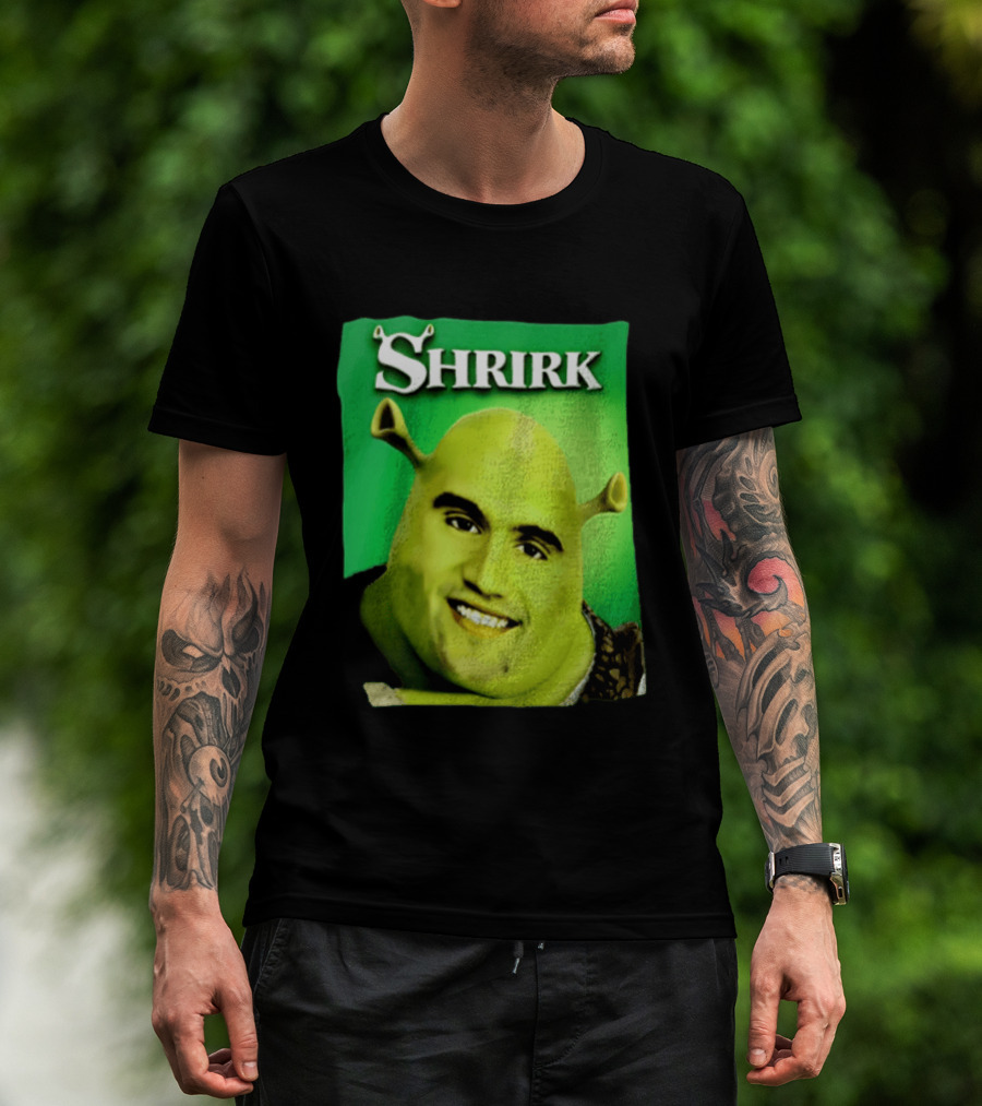 Shrirk Shrek Meme Face Swap Ogre T-Shirt
