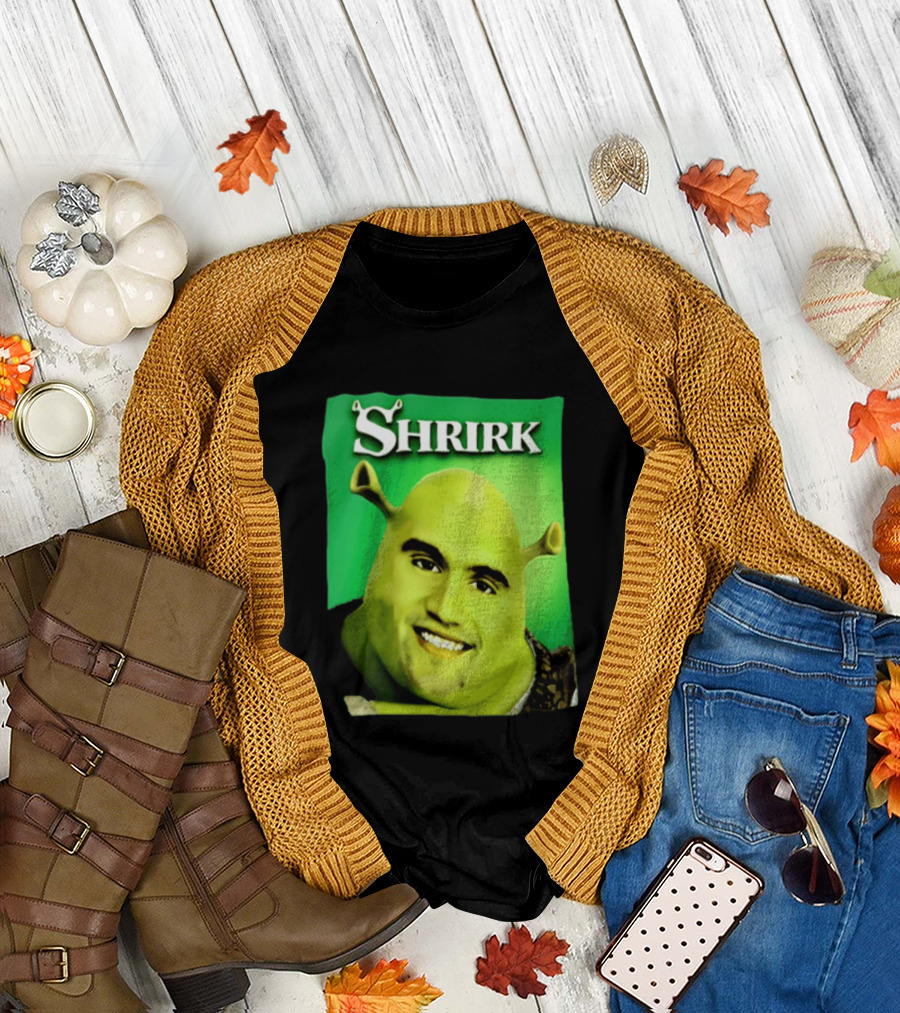 Shrirk Shrek Meme Face Swap Ogre T-Shirt