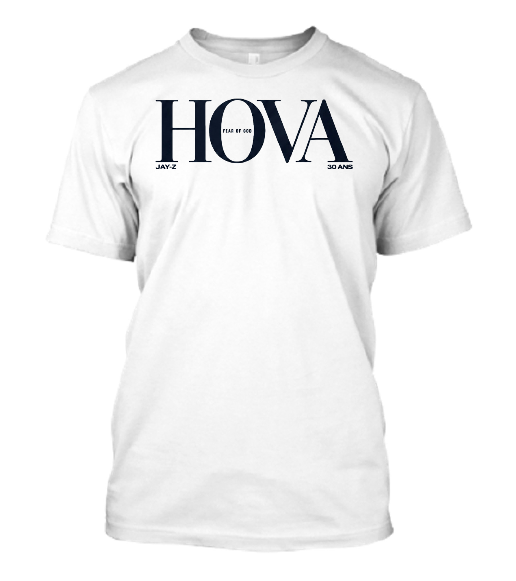 Jay Z Hova Fear Of God 30 Ans T-Shirt