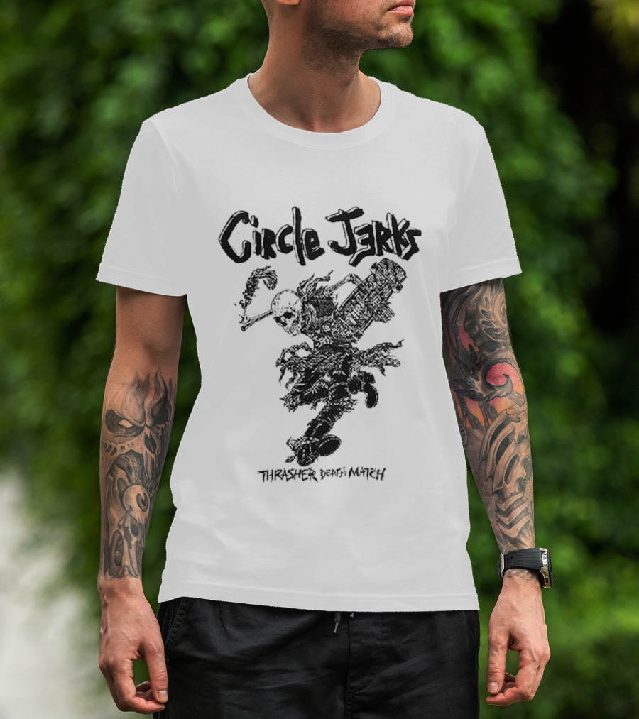 Circle Jerks Thrasher Death Match T-Shirt