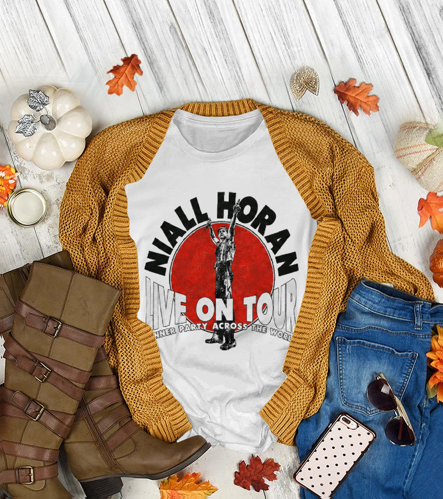 Niall Horan Live On Tour Dinner Party Across The World T-Shirt