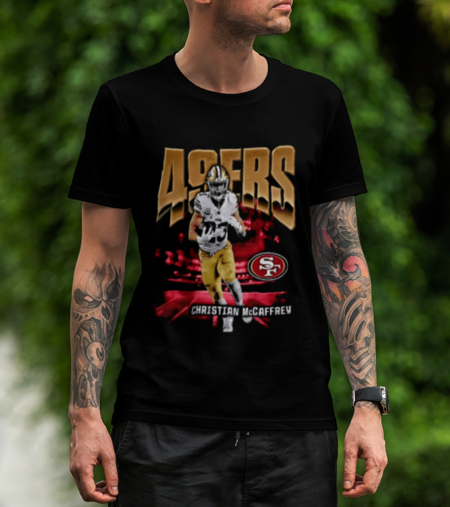 49ers Christian McCaffrey SF Football T-Shirt