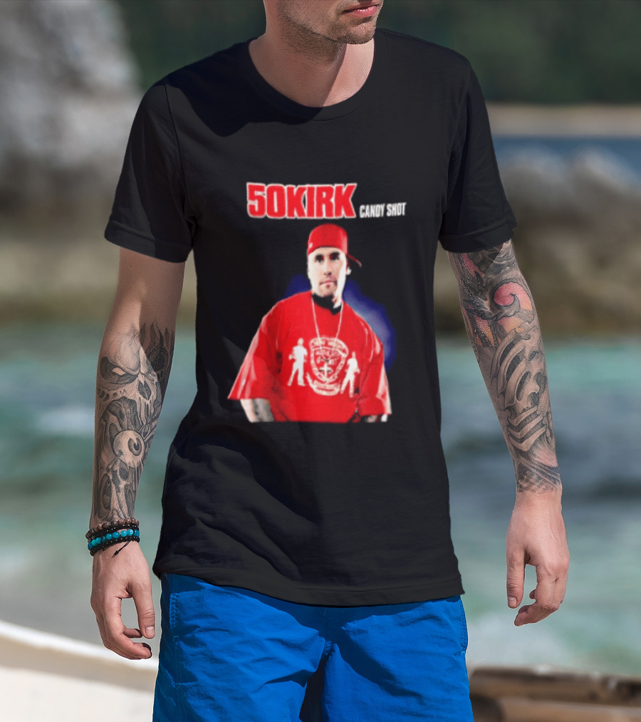 50KIRK Candy Shot Man Red Outfit T-Shirt