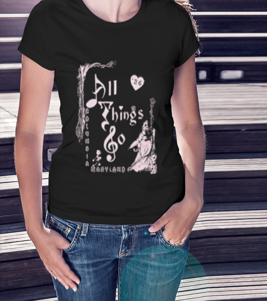All Things Go NYC Festival 2026 DC Garden Angel T-Shirt