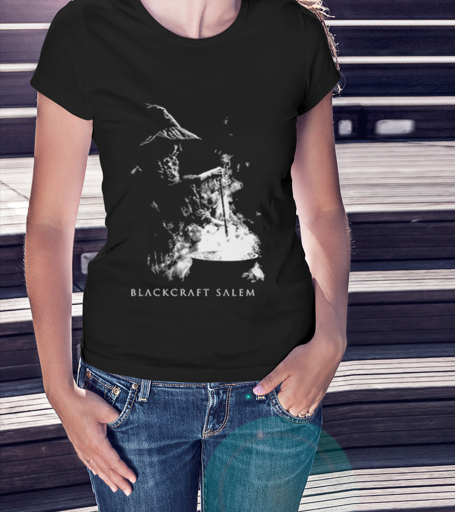 Blackcraft Salem Don't Tell Me How To Be A Witch If I Wanted Rules I'd Go To Church T-Shirt