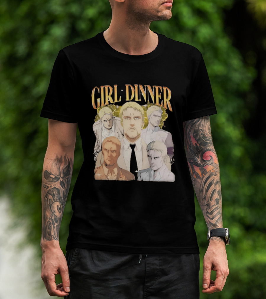Niall Horan Girl Dinner 2026 New Anime Characters T-Shirt