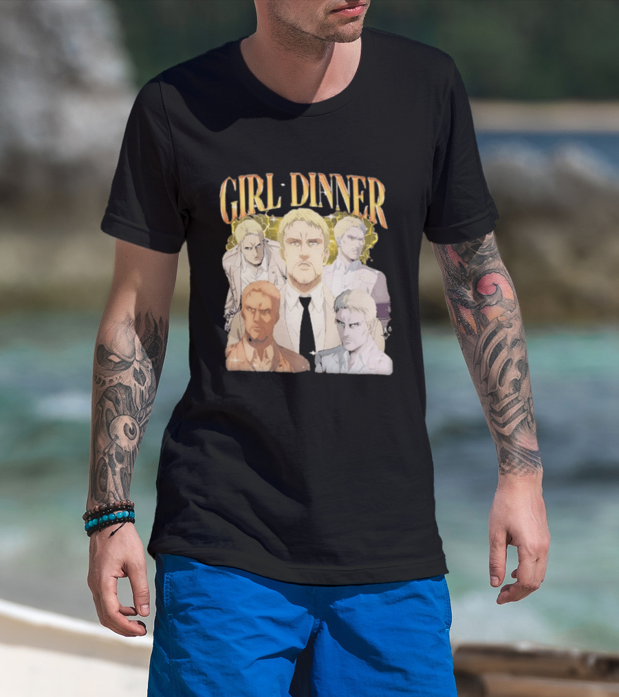 Niall Horan Girl Dinner 2026 New Anime Characters T-Shirt