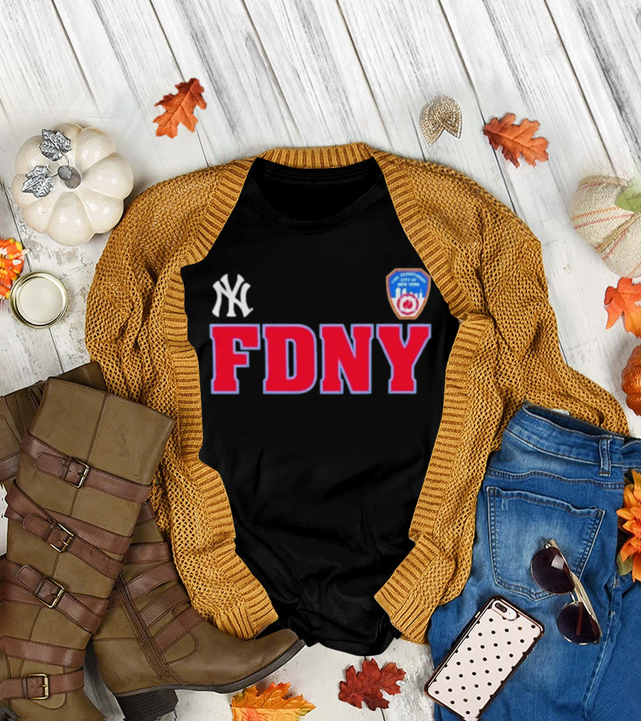NY Yankees FDNY City Of New York 2026 T-Shirt