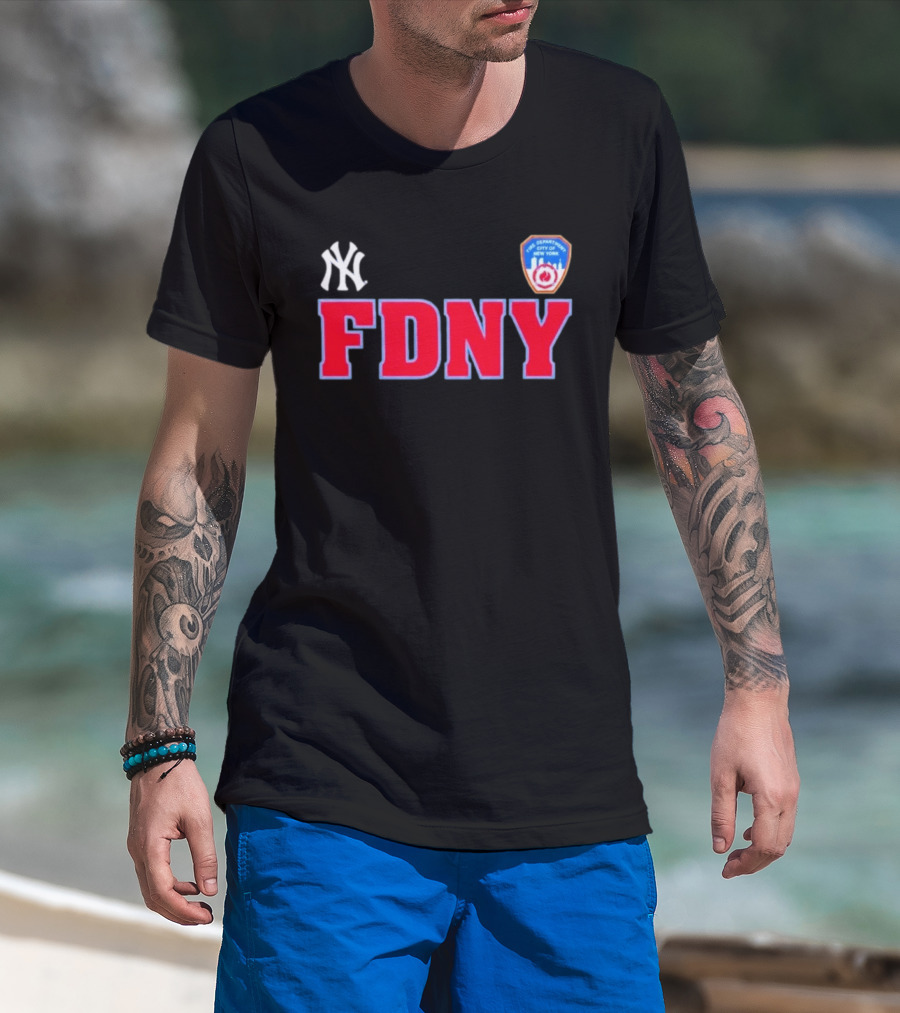 NY Yankees FDNY City Of New York 2026 T-Shirt