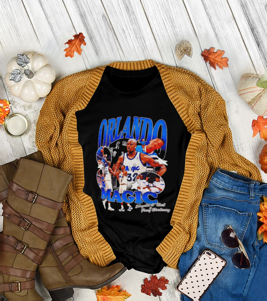 Orlando Magic Shaquille O'Neal Penny Hardaway Legends T-Shirt