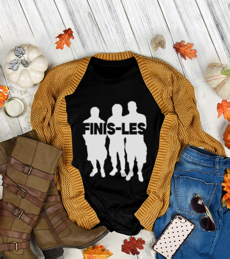 La Feve Store Finis Les Bold Figures White Silhouette Group T-Shirt