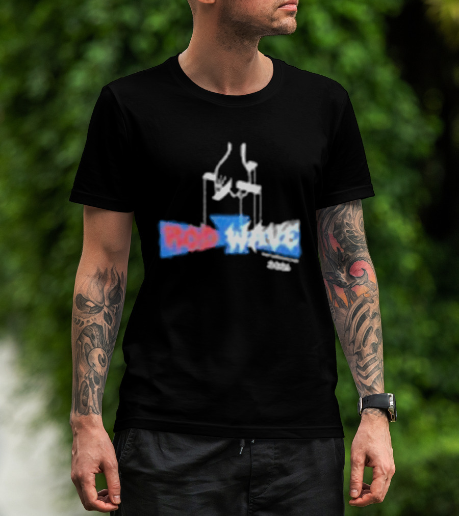 Rod Wave Don't Look Down Tour 2026 Rodfather Hands T-Shirt