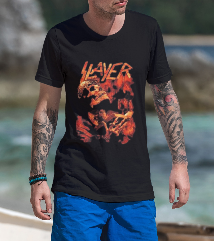 Slayer God Hates Us All Skull T-Shirt