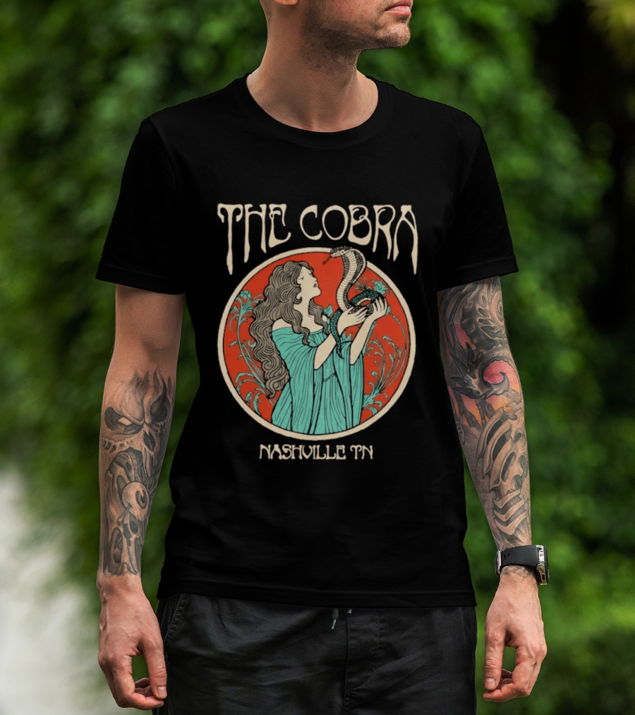 The Cobra Nashville TN Retro Snake T-Shirt
