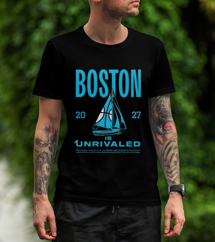Boston Unrivaled Season 3 2027 Bus Tour T-Shirt