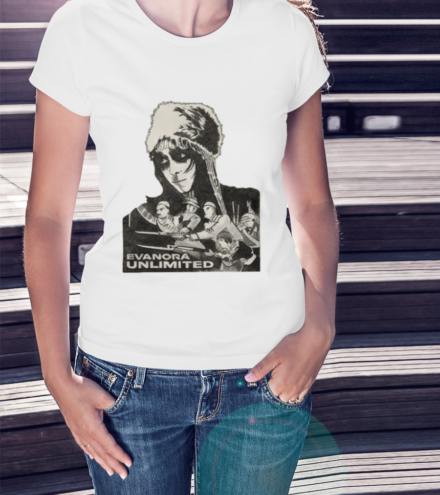 Evanora Unlimited North America Tour 2026 Tour Anime T-Shirt