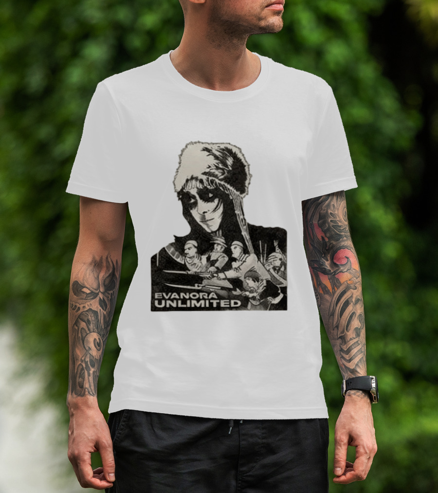 Evanora Unlimited North America Tour 2026 Tour Anime T-Shirt