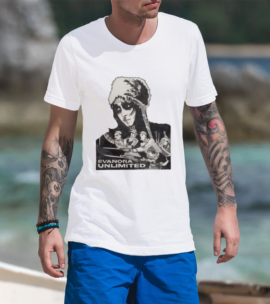 Evanora Unlimited North America Tour 2026 Tour Anime T-Shirt