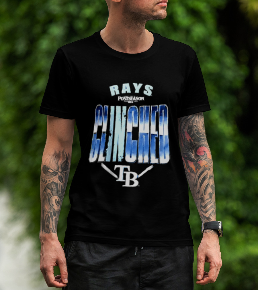 Rays Postseason Clinched TB 2026 T-Shirt
