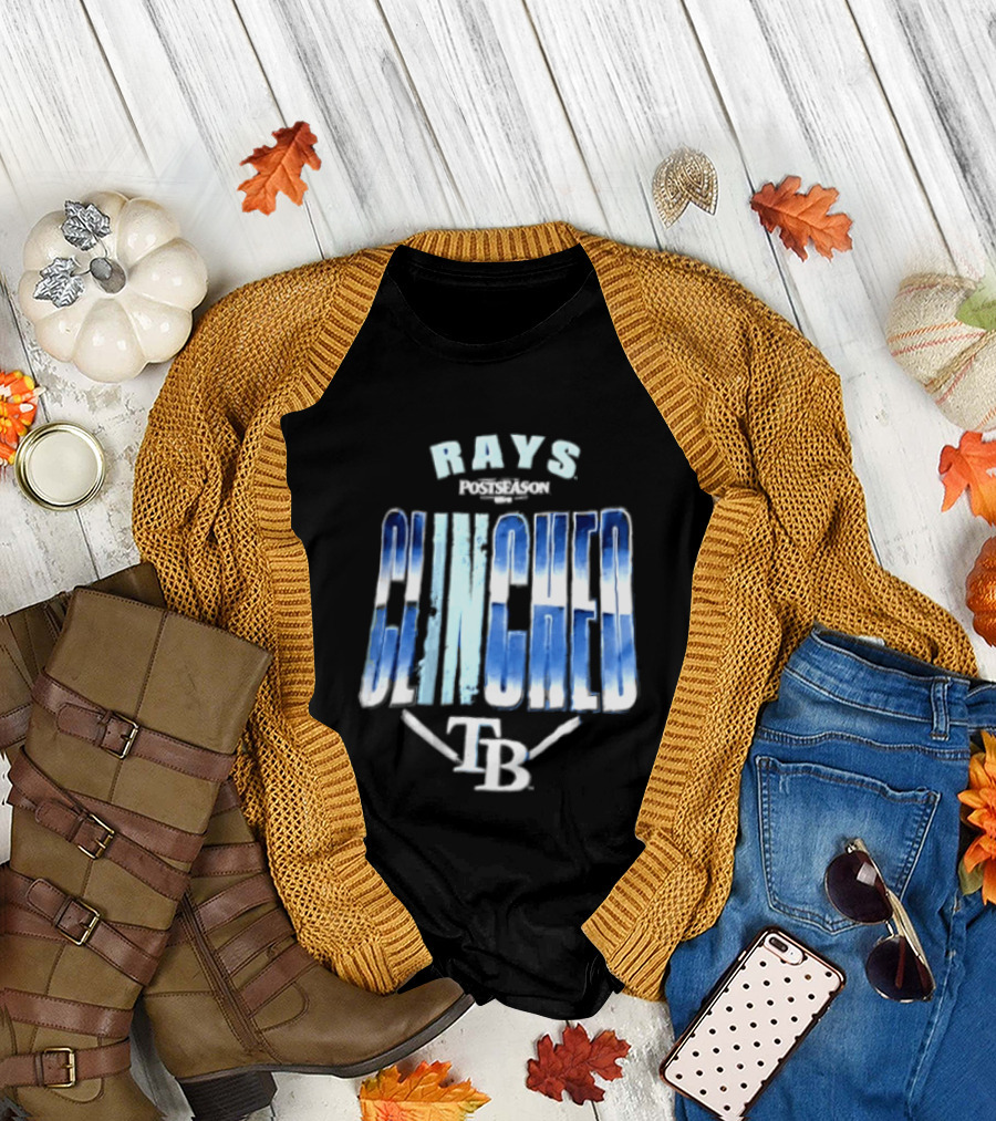 Rays Postseason Clinched TB 2026 T-Shirt