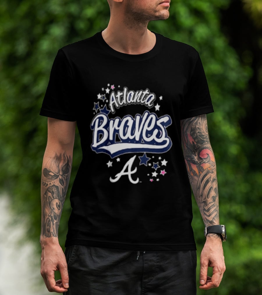 Atlanta Braves Velcro Stars A T-Shirt