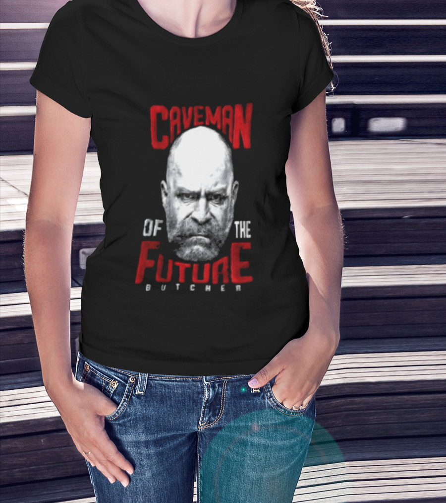 Caveman Of The Future Butcher Iconic Face T-Shirt