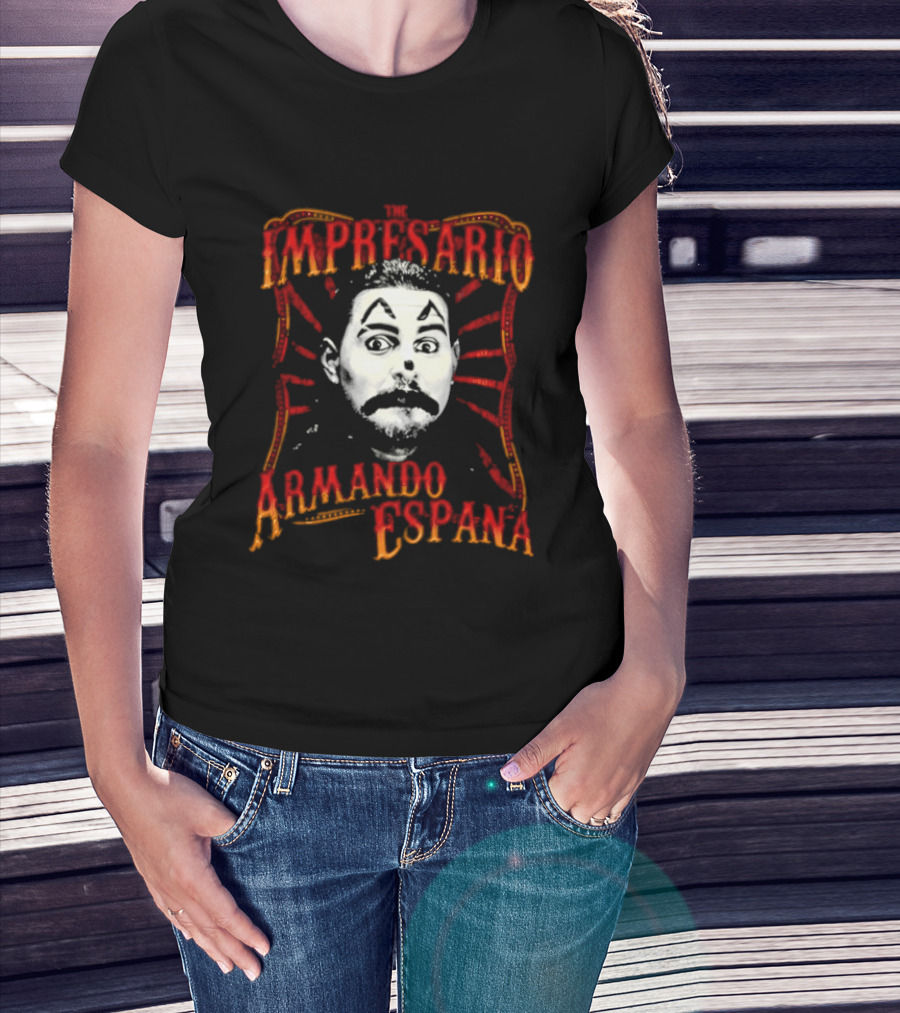 Impresario Armando Espana Clown Face T-Shirt