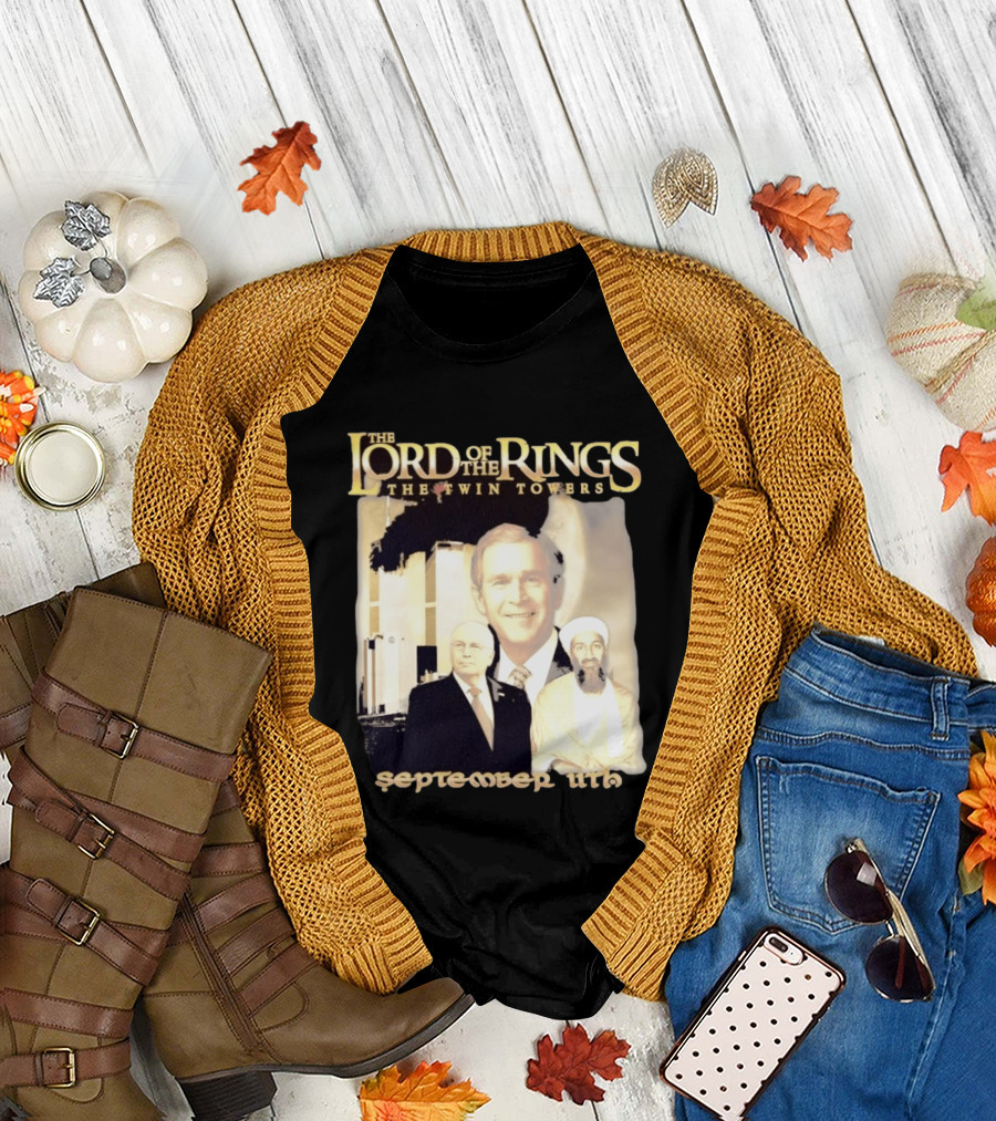 The Lord Of The Rings The Twin Towers September 11th T-Shirt