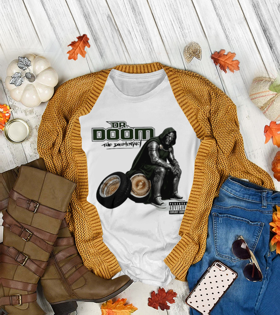 Dr Doom The Documentary Marvel Hip Hop Parental Advisory T-Shirt