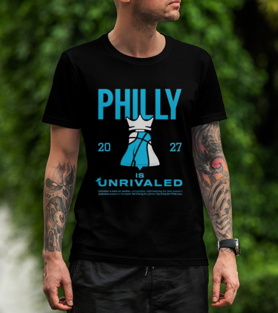 Philly Unrivaled 2027 Basketball Shop Season 3 Bus Tour Philadelphia T-Shirt