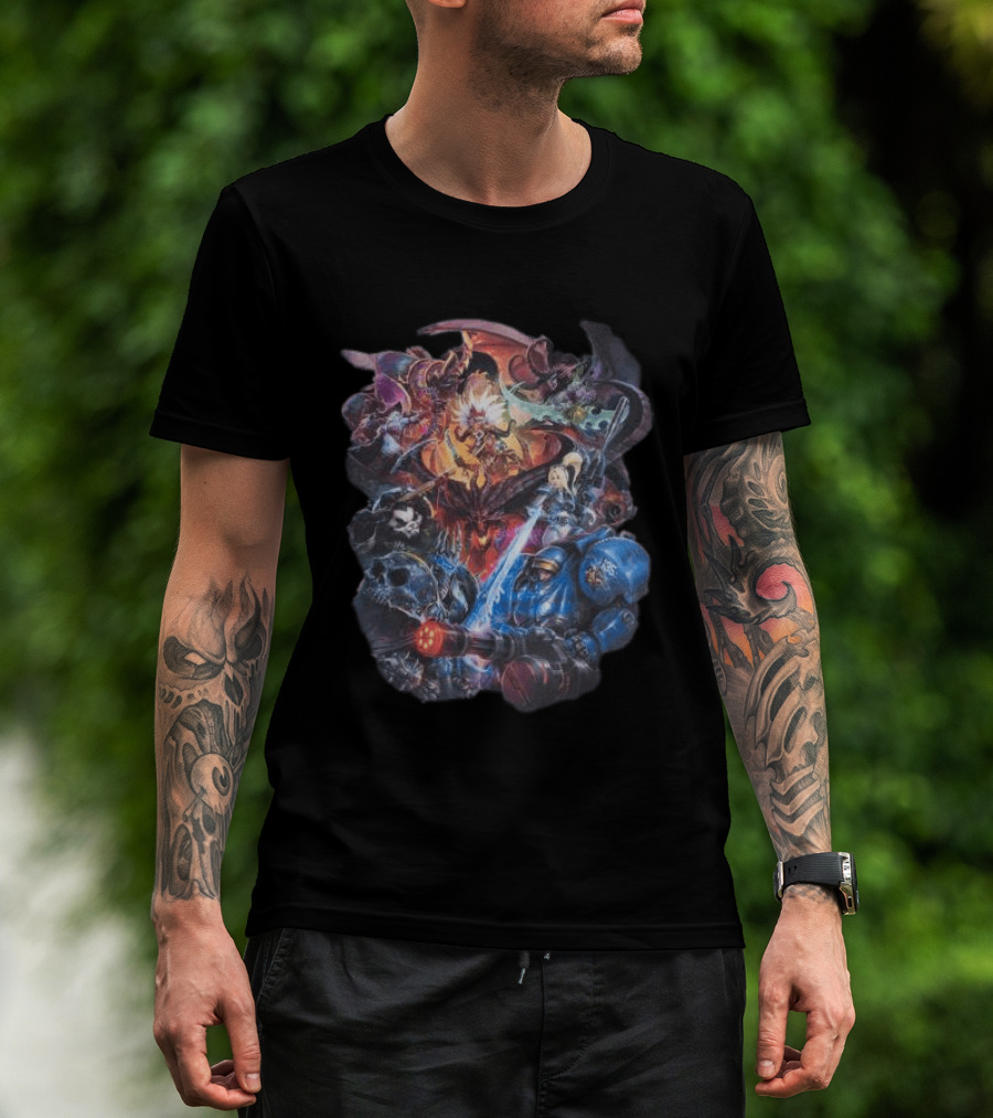 Blizzard Store Heroes Of The Storm Characters Mineral Wash T-Shirt