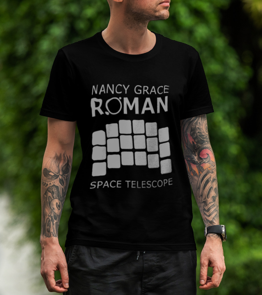 Nancy Grace Roman Space Telescope NASA Mission Square T-Shirt