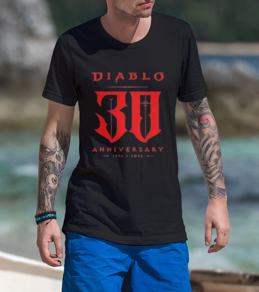 Diablo 30th Anniversary 1996 2026 T-Shirt