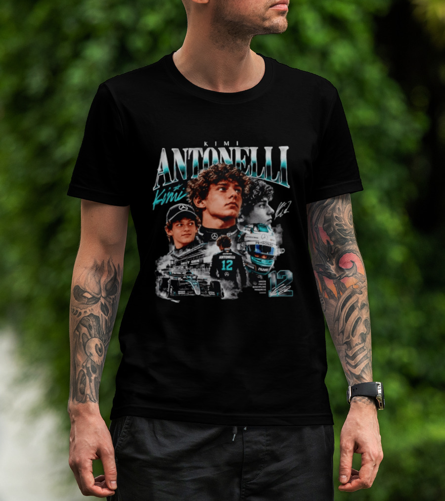 Kimi Antonelli F1 Petronas Mercedes Next Gen Racing Speed Discipline 2026 12 T-Shirt