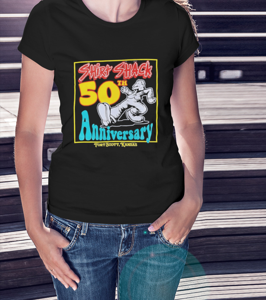 Shirt Shack 50th Anniversary Fort Scott Kansas T-Shirt