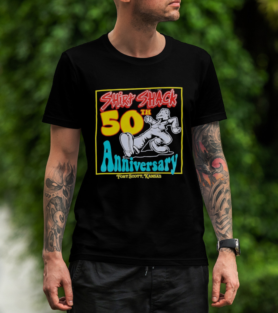 Shirt Shack 50th Anniversary Fort Scott Kansas T-Shirt