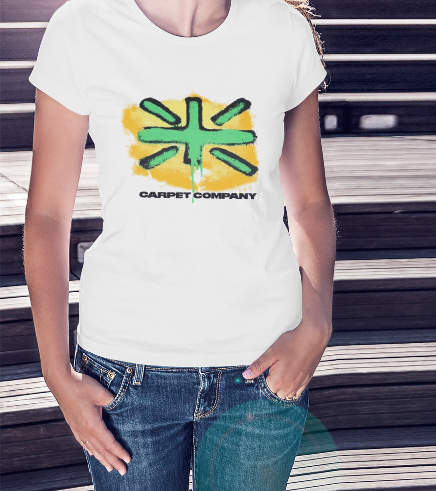 Carpet Company Union Jack White T-Shirt