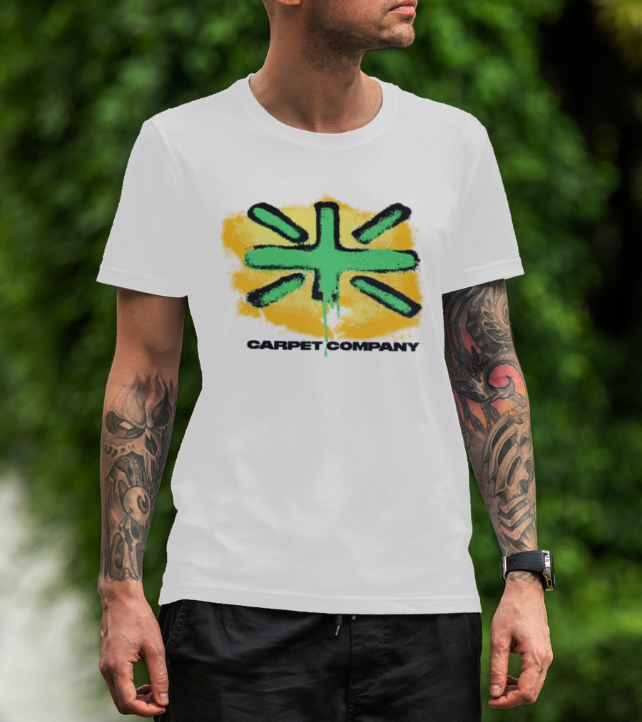 Carpet Company Union Jack White T-Shirt
