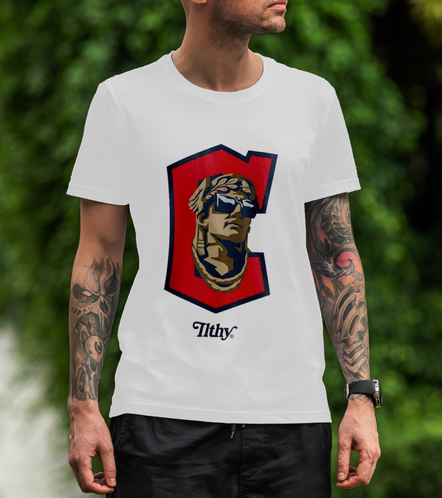 Guardians ILTHY Bold Warrior Statue With Sunglasses T-Shirt
