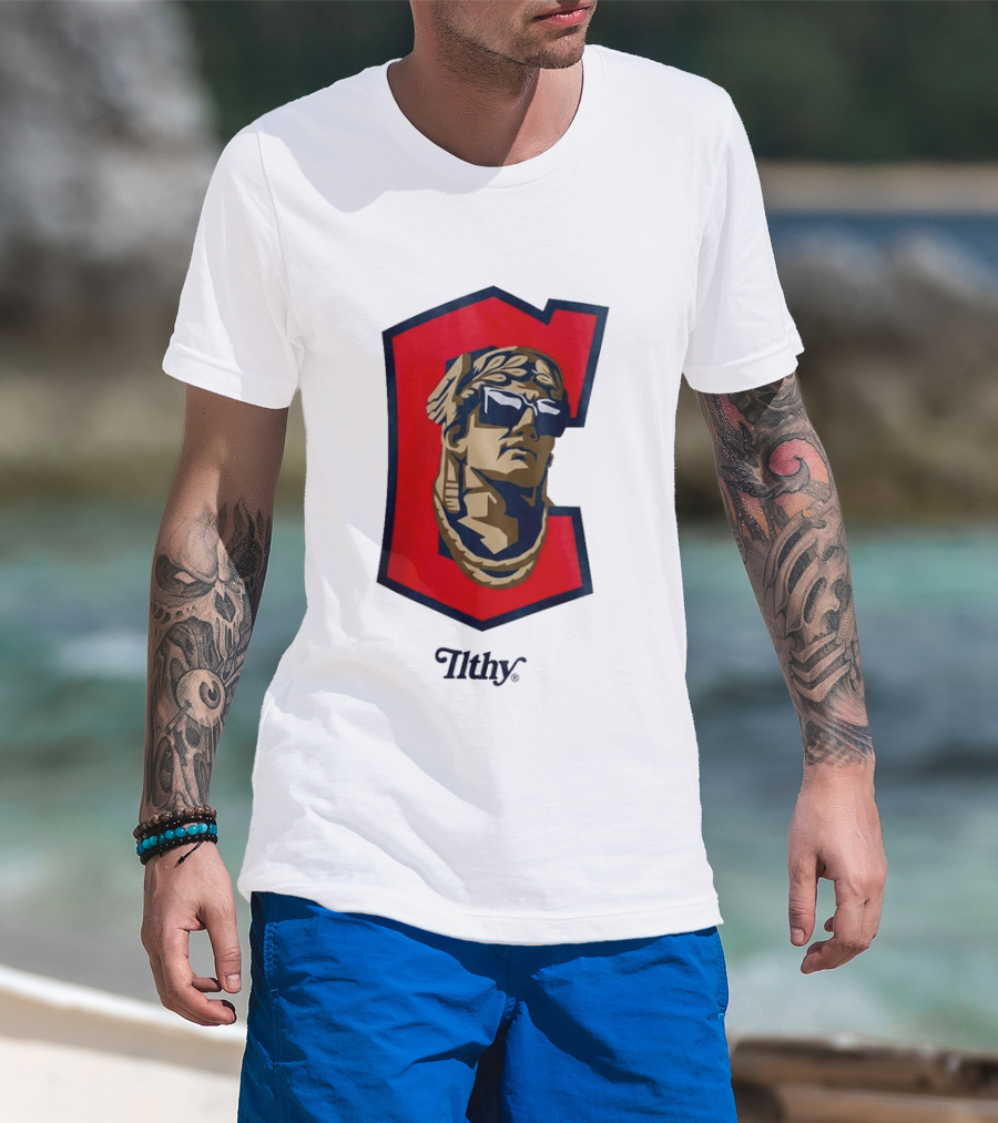 Guardians ILTHY Bold Warrior Statue With Sunglasses T-Shirt