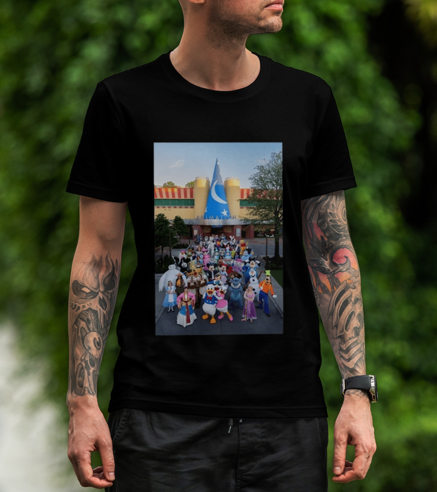 Happy The Magic Of Disney Animation Opening Day At Disney Hollywood Studios Characters T-Shirt