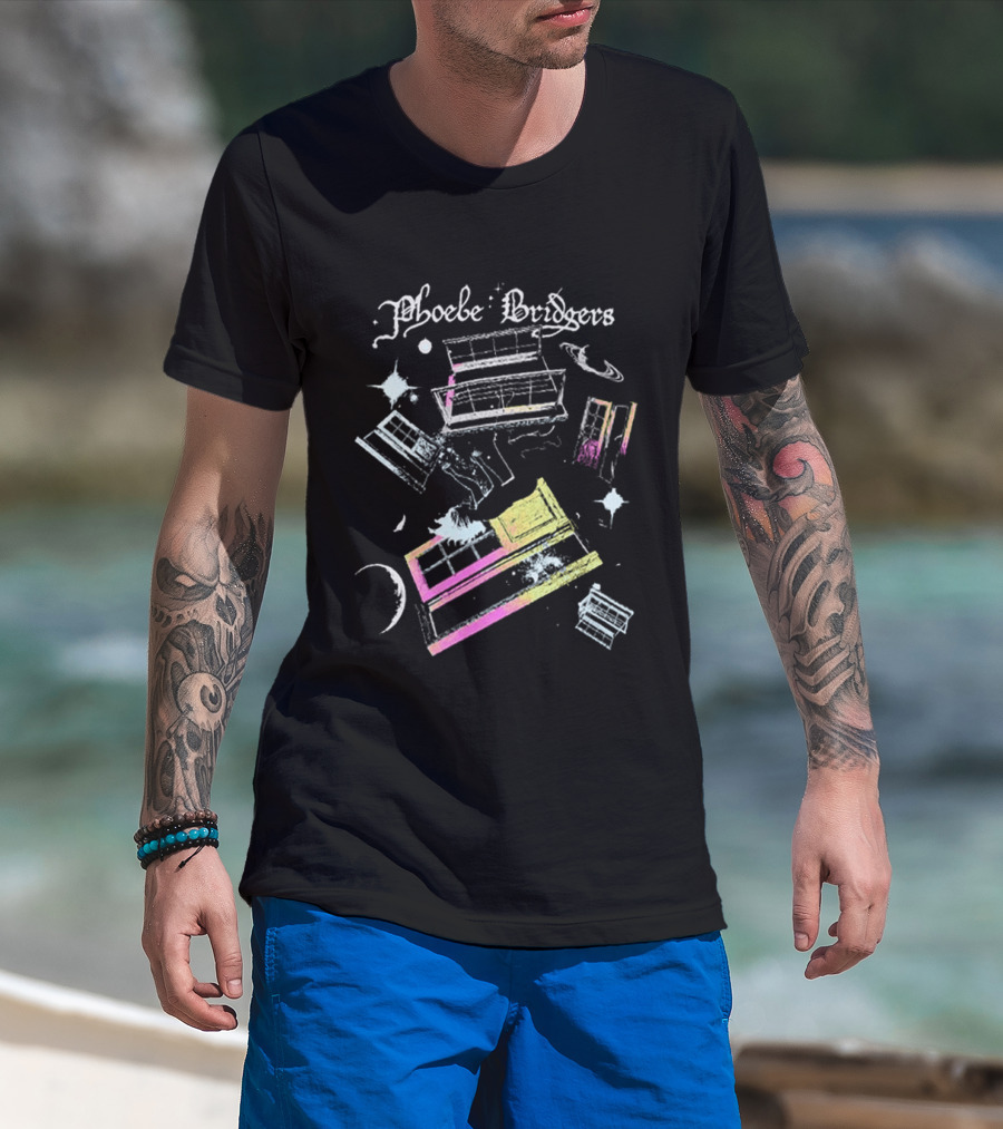 Phoebe Bridgers Celestial Windowdream The Lost Tour 2026 Tour Dates T-Shirt