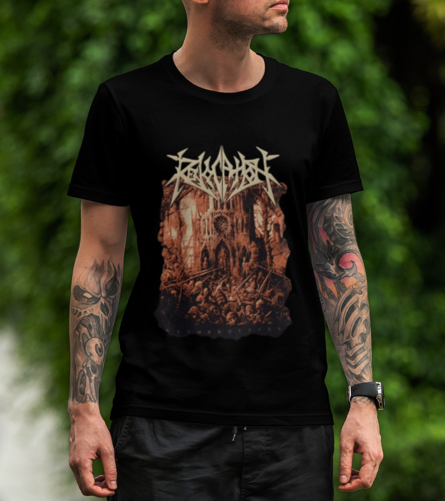 Revocation Netherheaven Boot Band Heavy Metal Album T-Shirt