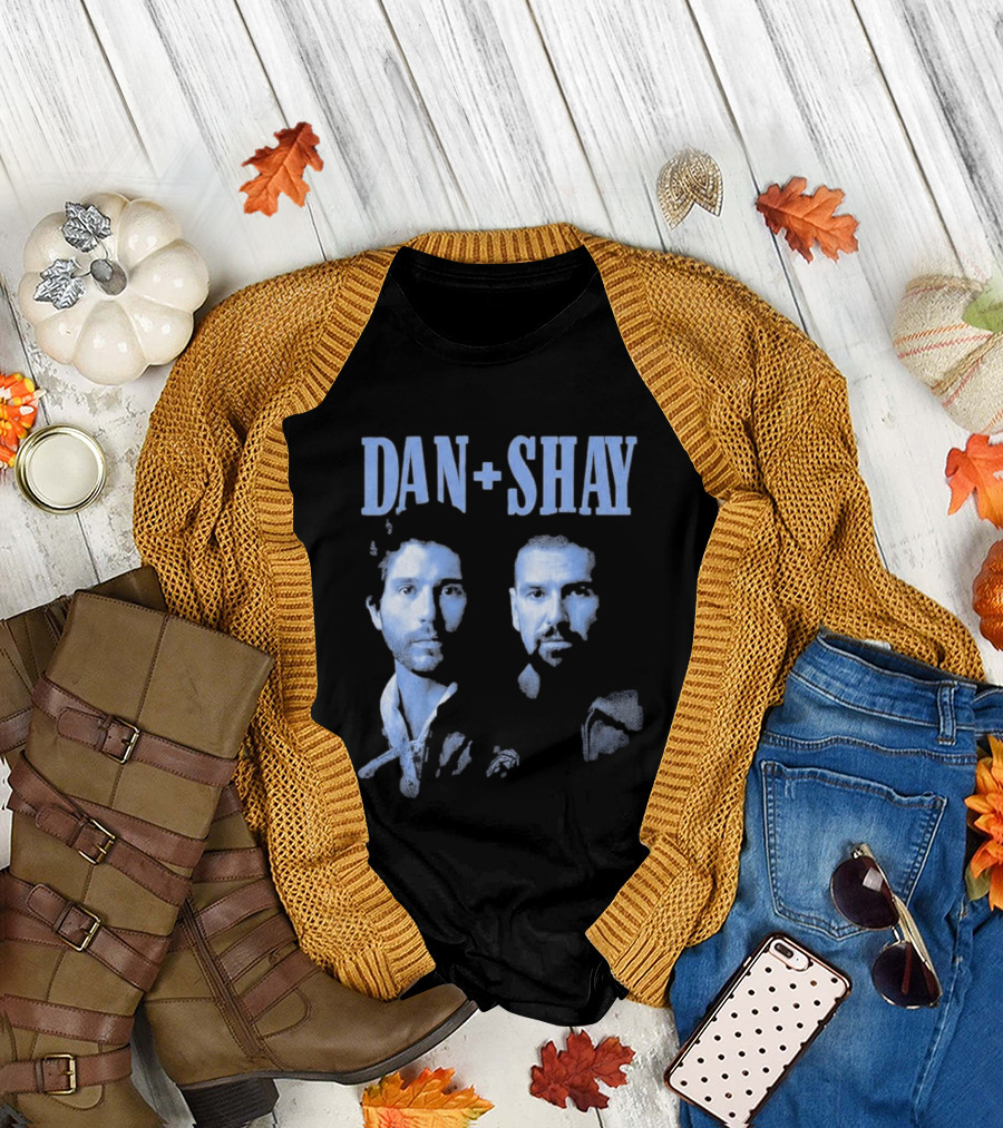Dan + Shay Tour Collage Faces T-Shirt